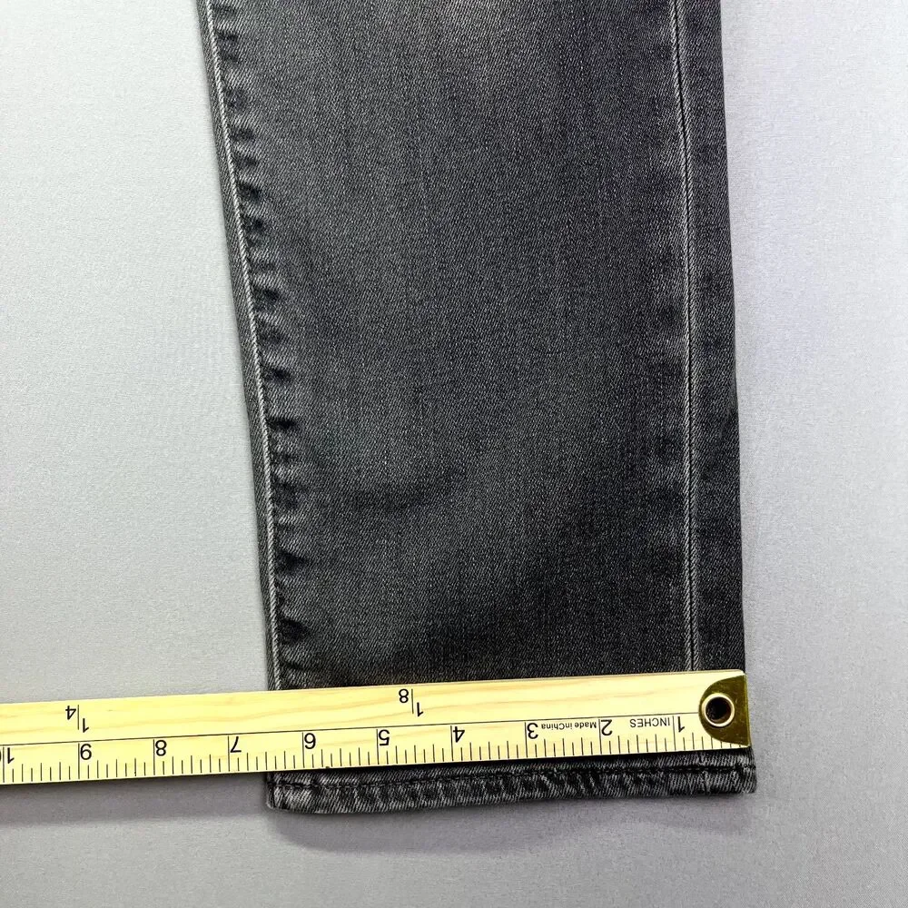 Levi's Premium‎ 511 Slim Fit Jeans Stretch Gray/Black Men's Tag Size 29x30 Fade